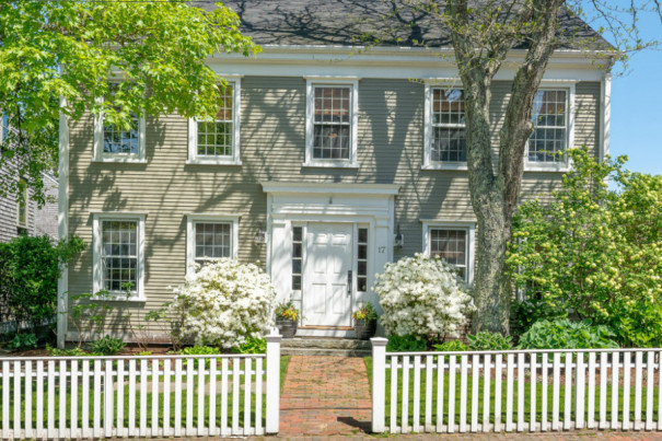 On The Market A Charming Colonial Style Home On Nantucket