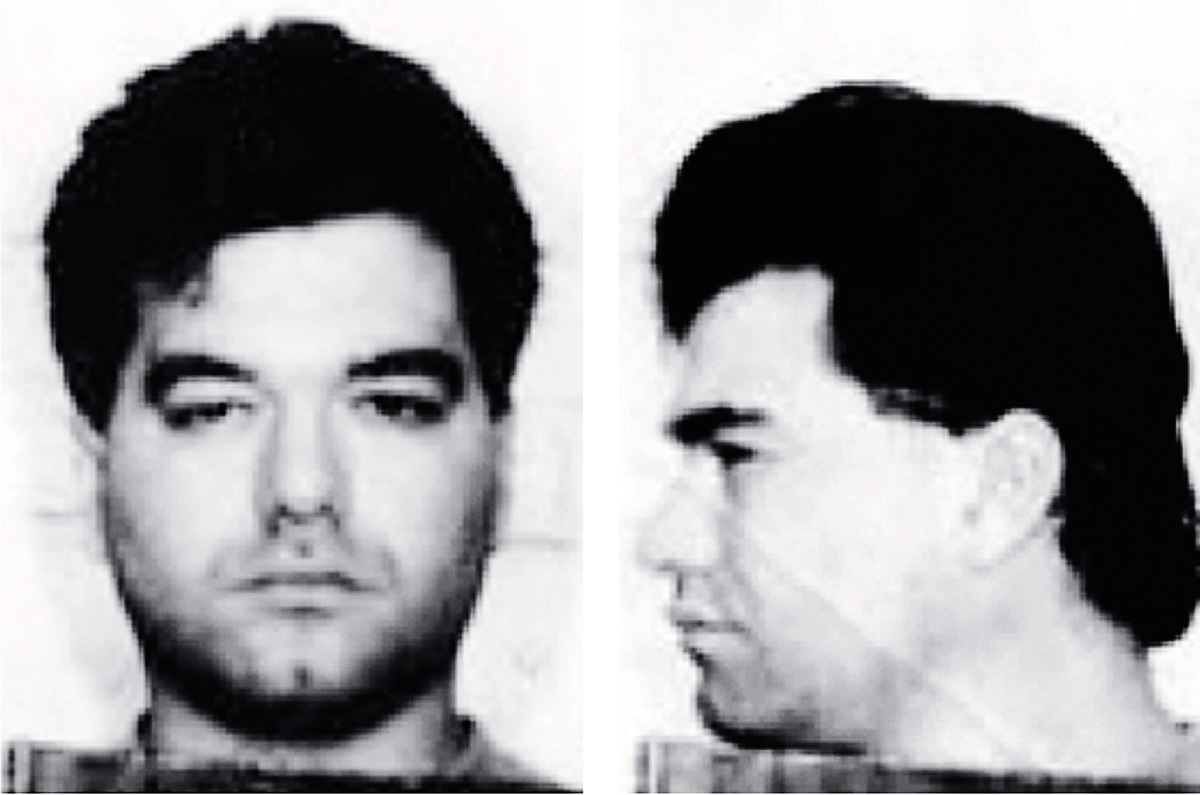 A mugshot of Enrico Ponzo, from an earlier era. Photograph courtesy of the Federal Bureau of Investigation.