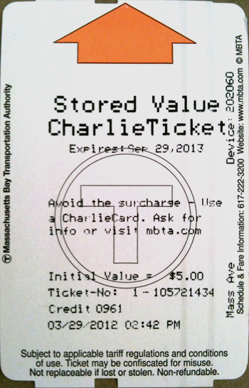 Charlie Ticket