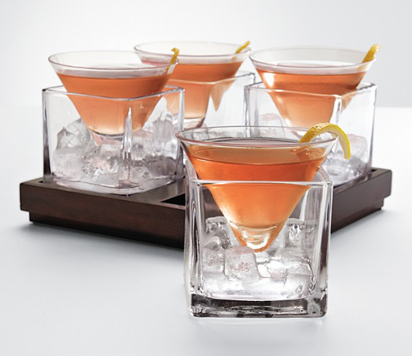 cubist martini set