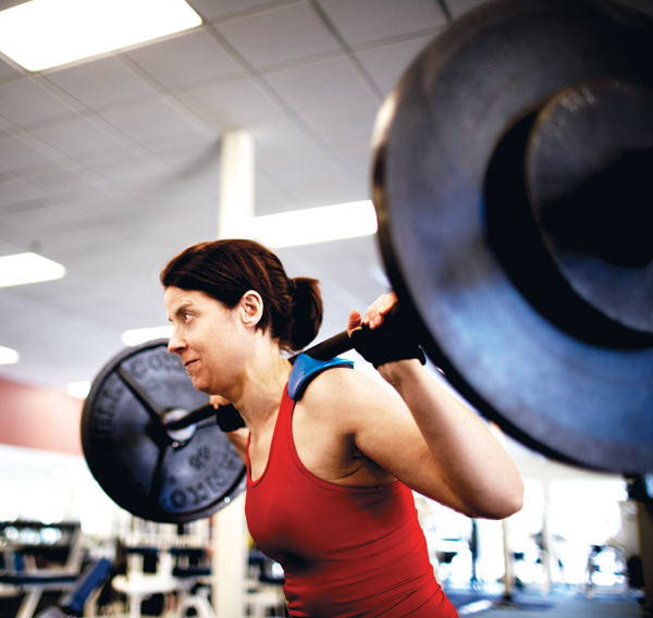 women weightlifting