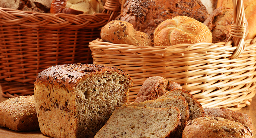 Definitely not gluten-free breads. Photo via Shutterstock