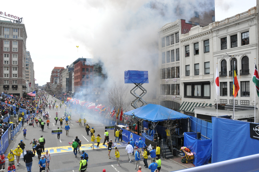 two explosions boston marathon