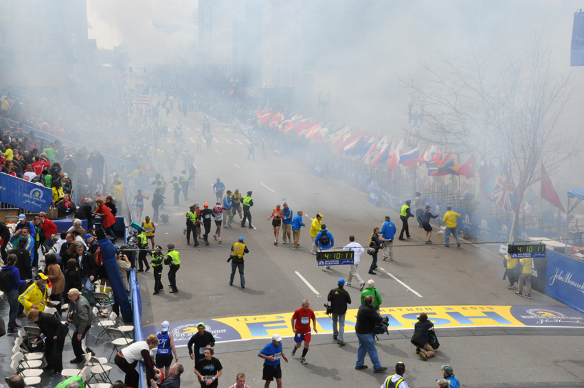 two explosions boston marathon