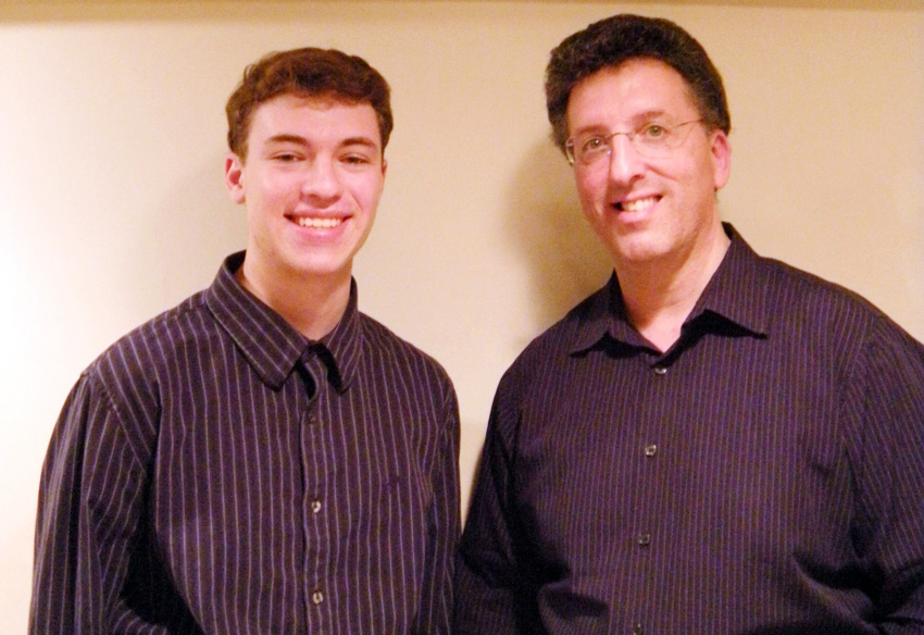 Evan, left and Jeffrey will perform with the Pro Arte orchestra this weekend (Photo provided)