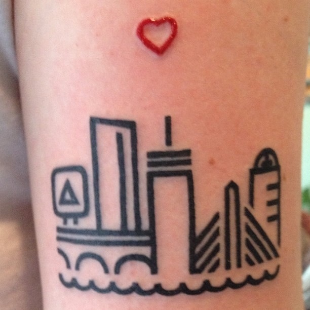 People Get Boston-Themed Tattoos in Wake of Attack