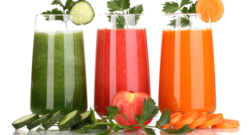 Juices photo via Shutterstock