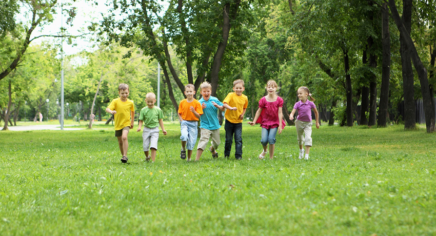 Get your kids outside this summer. Photo via Shutterstock
