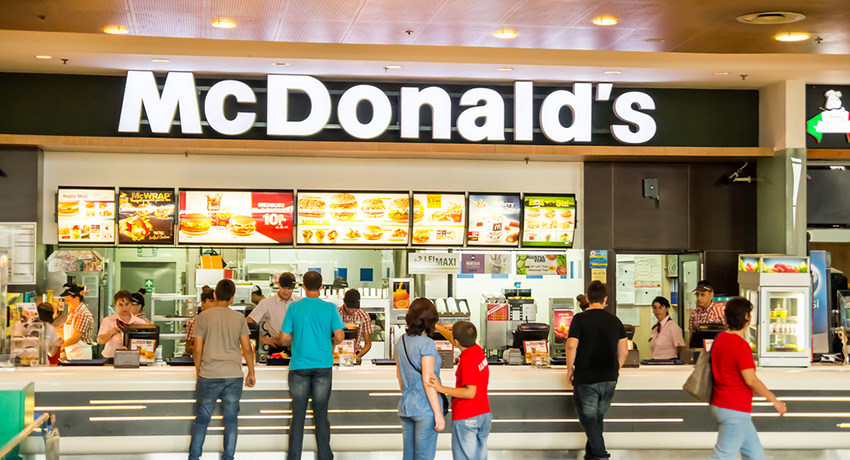 McDonald's is posting calorie information now. All large chains will be required to this year. Photo via Radu Bercan / Shutterstock.com