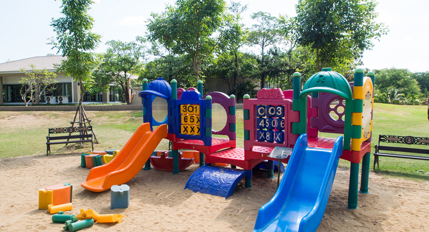 Time on the playground is good for your kids. Photo via shutterstock.
