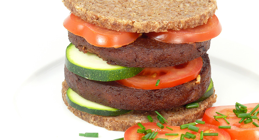 Veggie Burger photo via Shutterstock