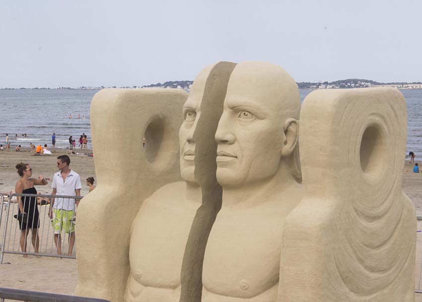 revere beach national sand sculpting festival 2013