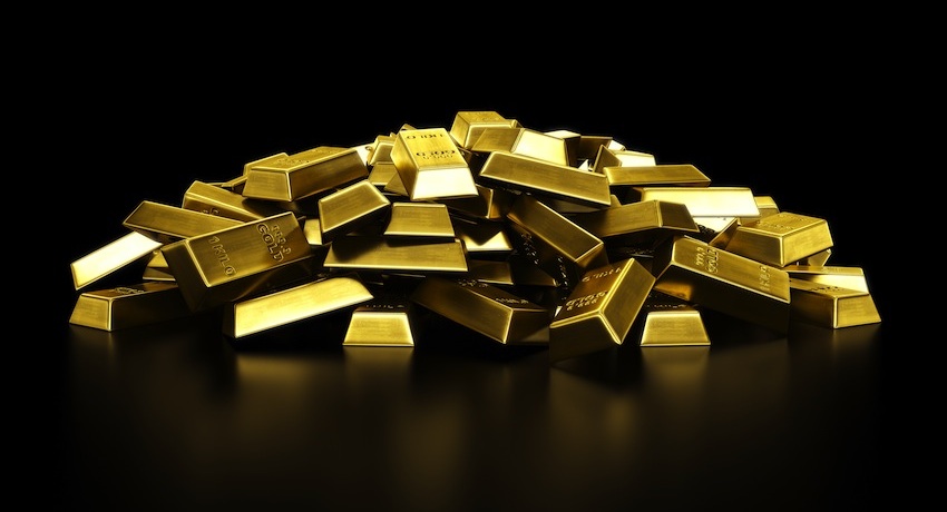 Gold image via Shutterstock.