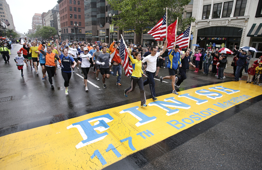Boston Marathon Last Mile