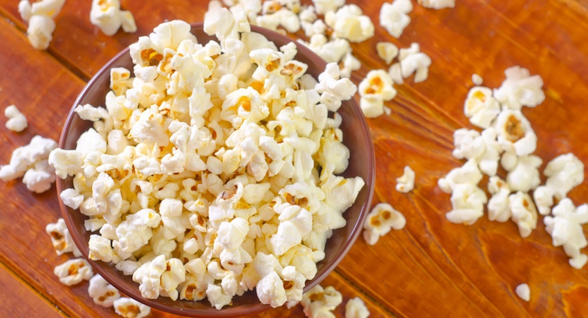 Popcorn image via Shutterstock.