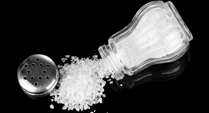 Salt image via shutterstock