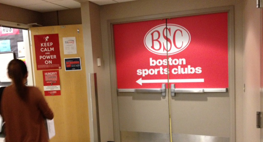Boston Sports Clubs at the Pru. Image by Kaitlyn Johnston.