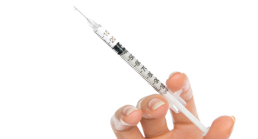 Syringe image via shutterstock