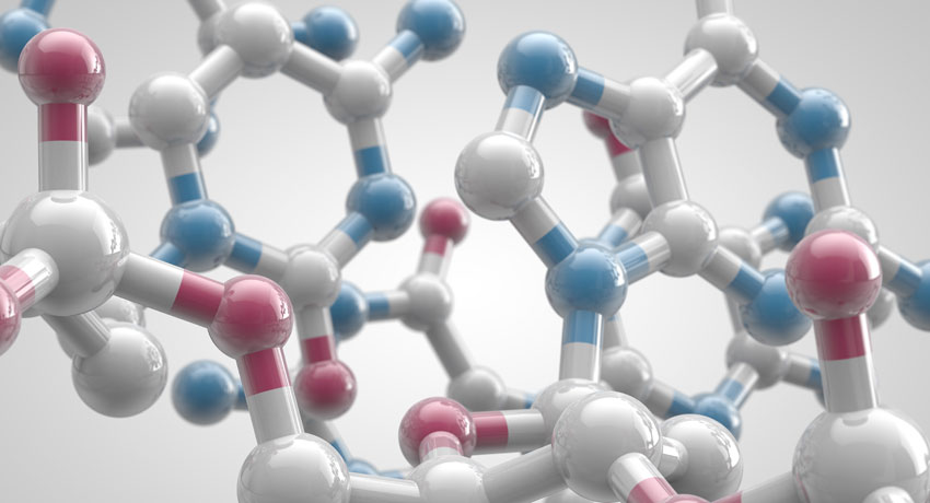 protein molecule image via shutterstock