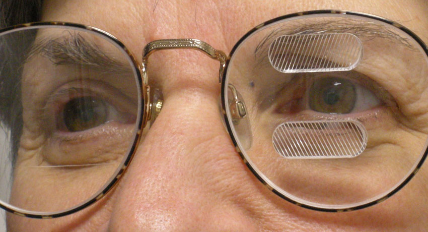 peripheral prism glasses image provided