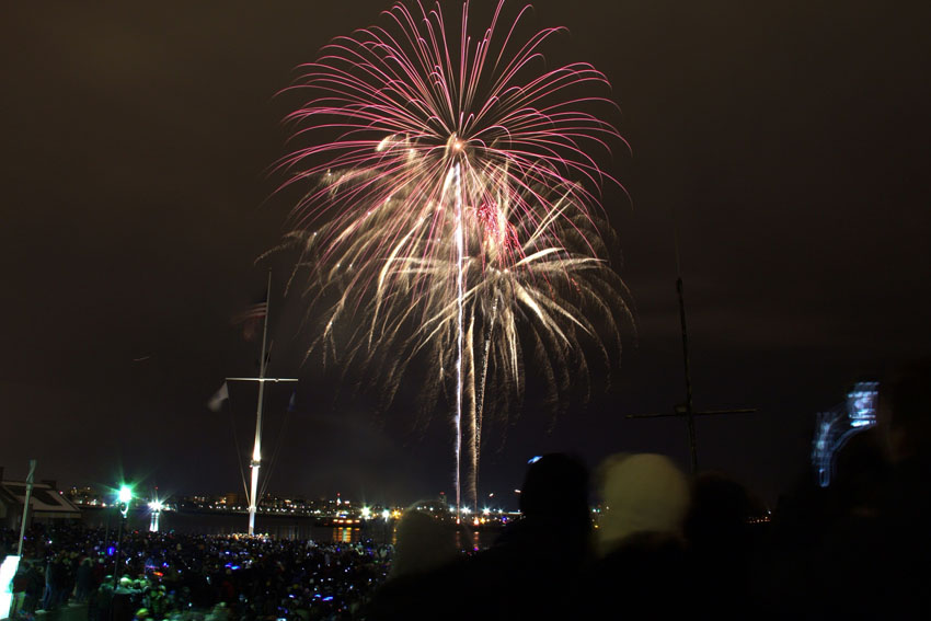 Boston Harbour Fireworks