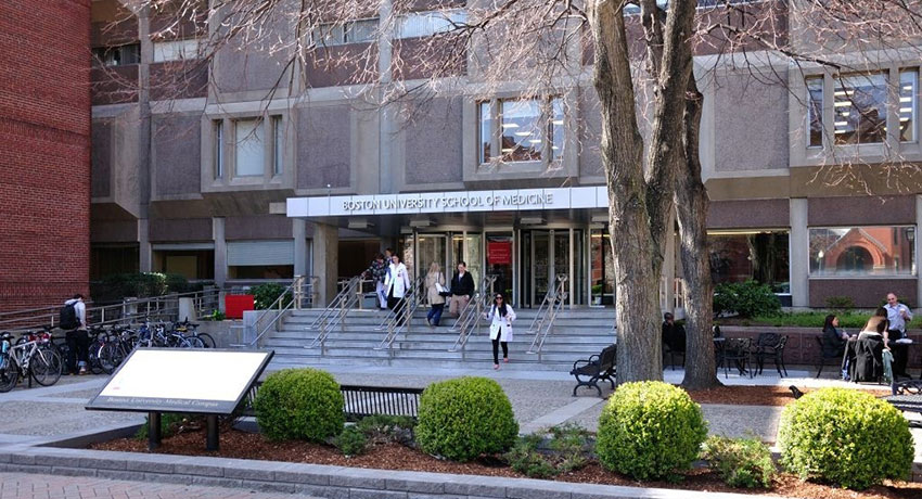 Boston University School of Medicine image provided