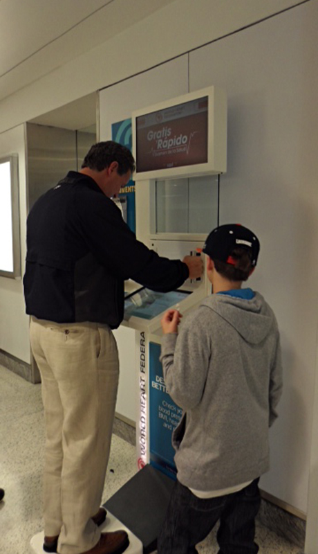 An example of the new kiosks. Photo provided. 