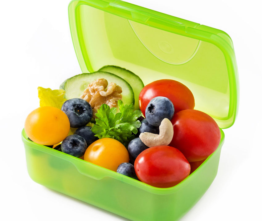 Healthy snacks image via shutterstock