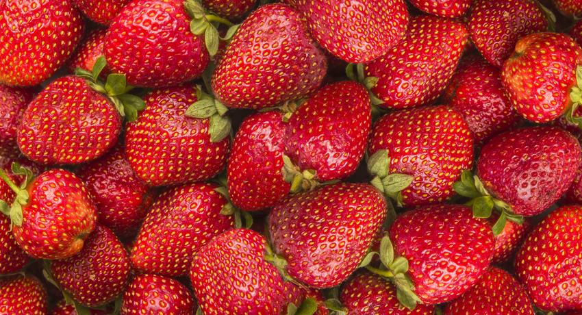 Strawberries photo via Shutterstock