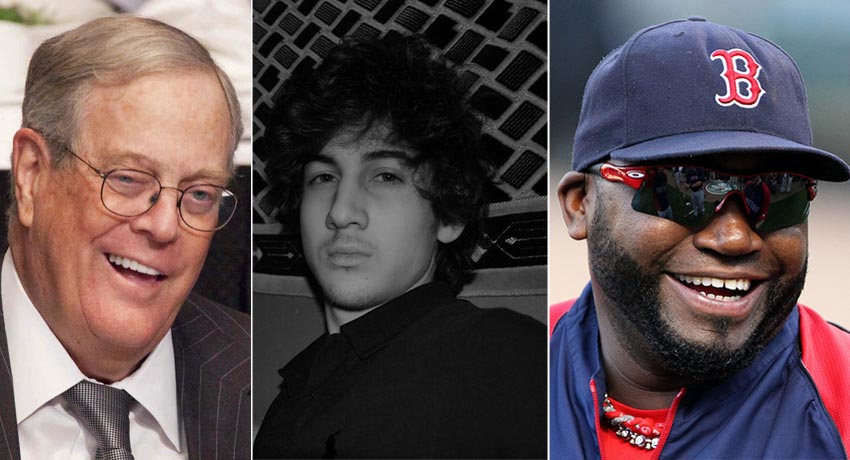 Koch, Tsarnaev, and Ortiz