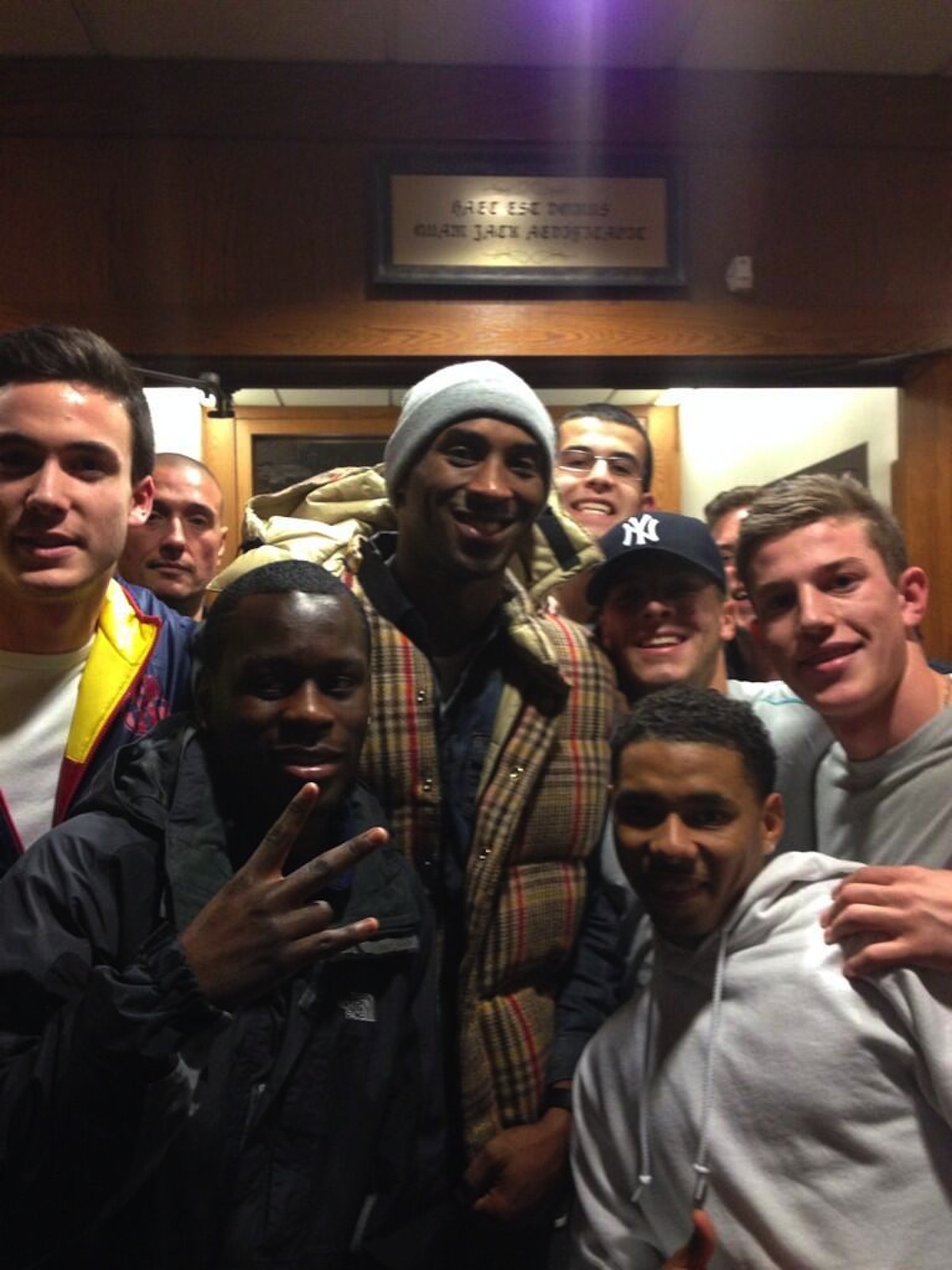 Kobe Bryant Photo Via Josh Reed On Twitter
