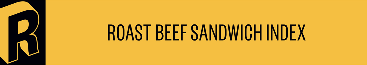 Roast Beef Sandwich Index