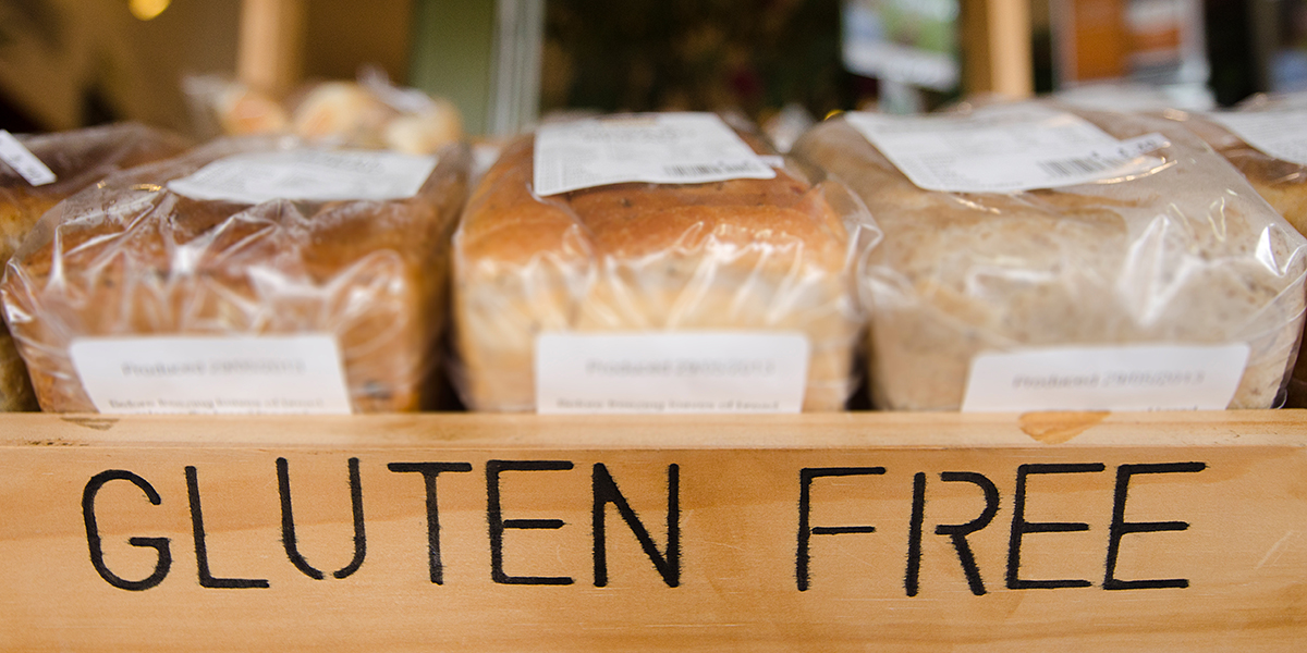 Gluten-free bread image via shutterstock