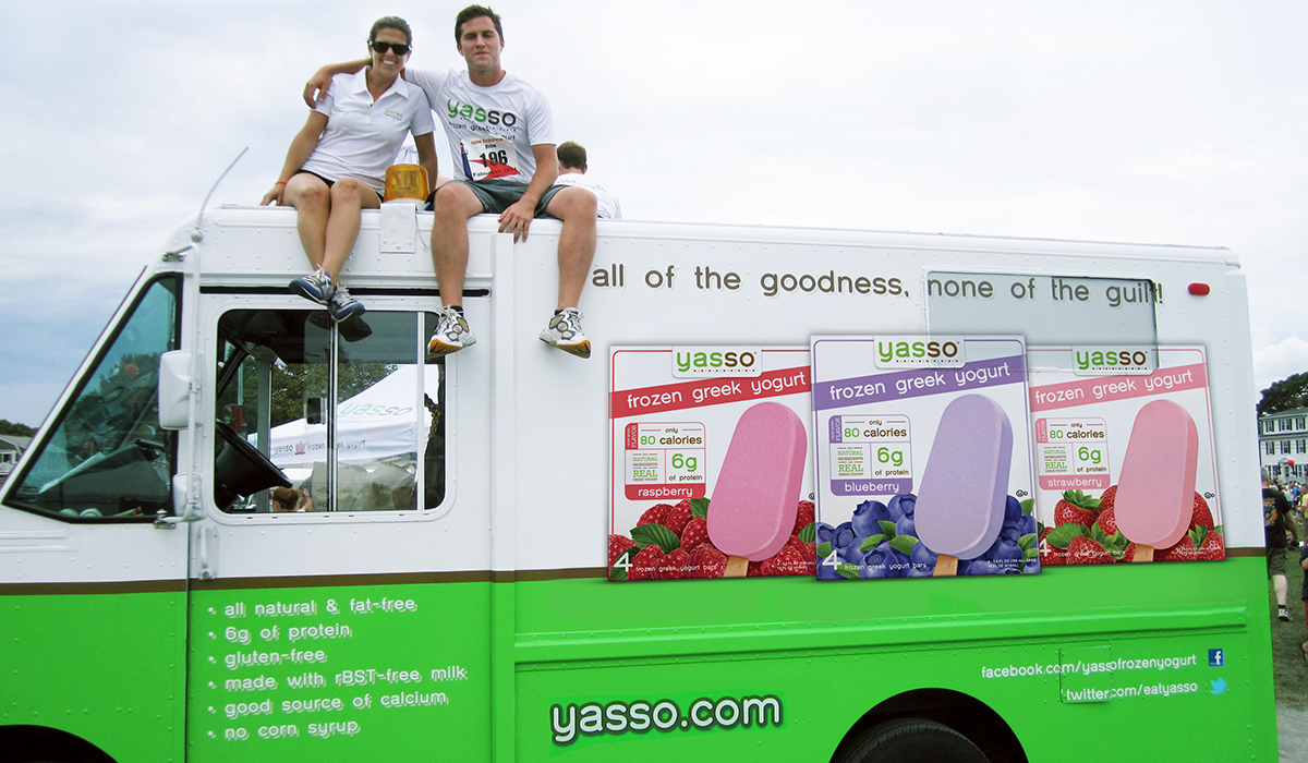 Yasso founders and truck photo provided. 