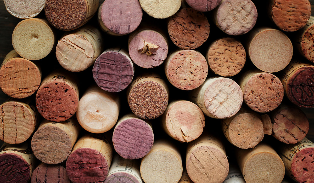 Wine corks image via shutterstock 