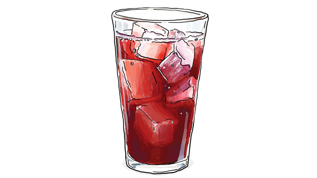 Sorrel Drink Illustration