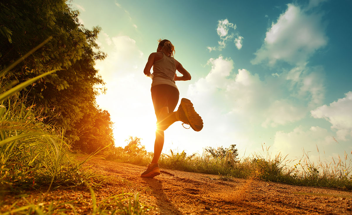 Runner in the Park image via Shutterstock 