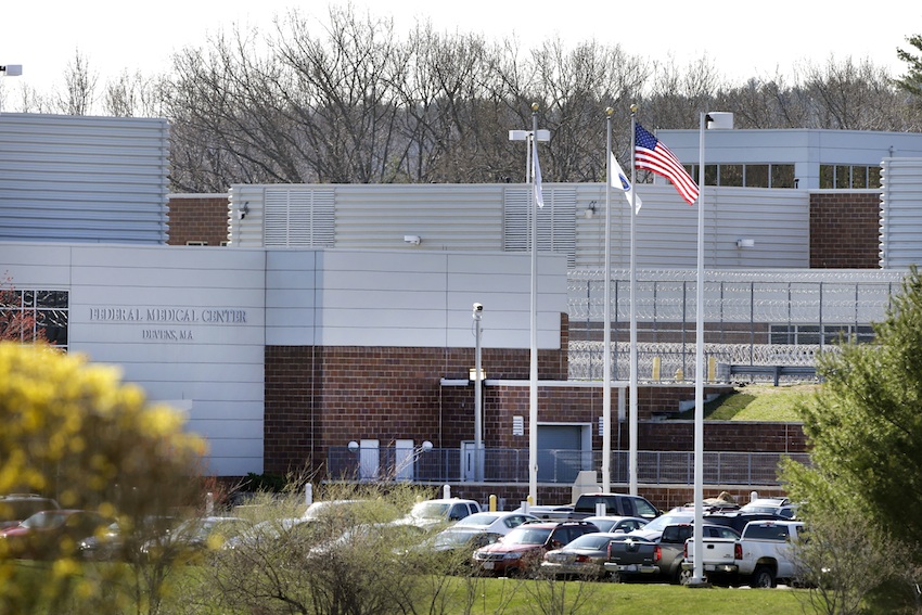 Devens Federal Medical Center, where Tsarnaev is kept. (Associated Press)