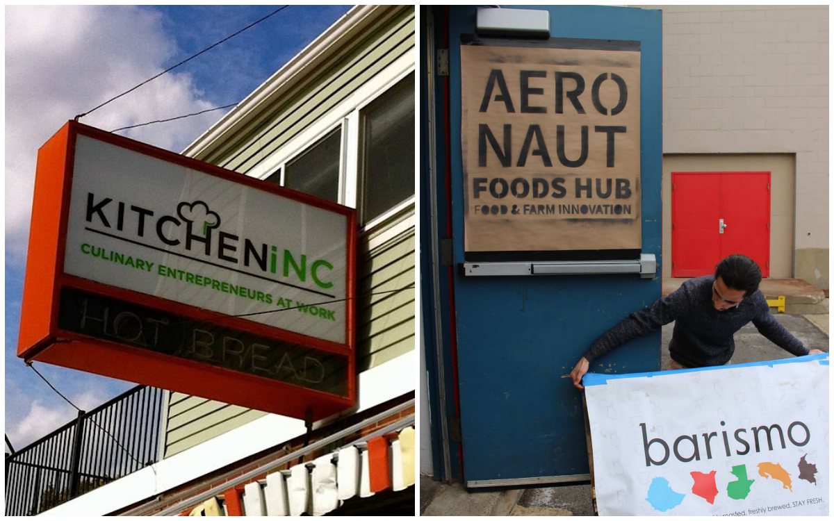Left: KitchenInc in Somerville. Right: Aeronaut in Somerville. Both images via Facebook