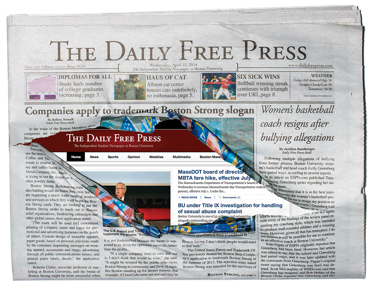 Boston University's The Daily Free Press Boston