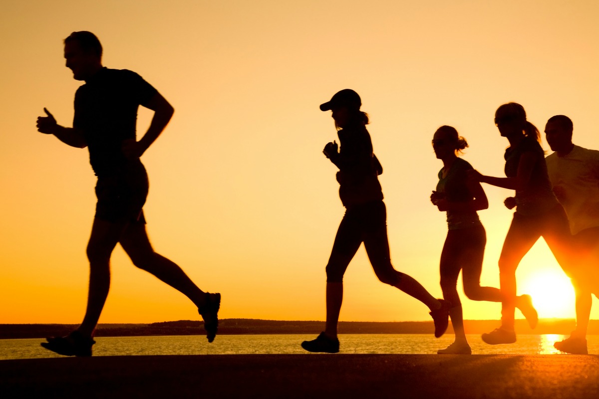 Sunset Summer Run via Shutterstock 