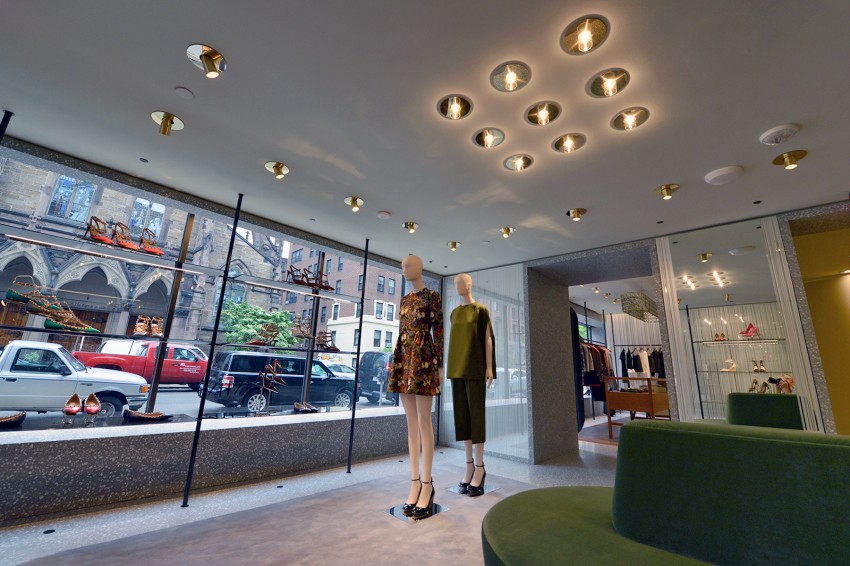 Interior of the revamped boutique / Image courtesy of Valentino.