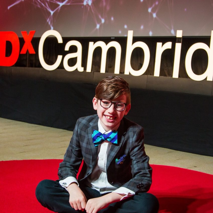 Tobias Otting at TEDx Cambridge / Photo used with permission