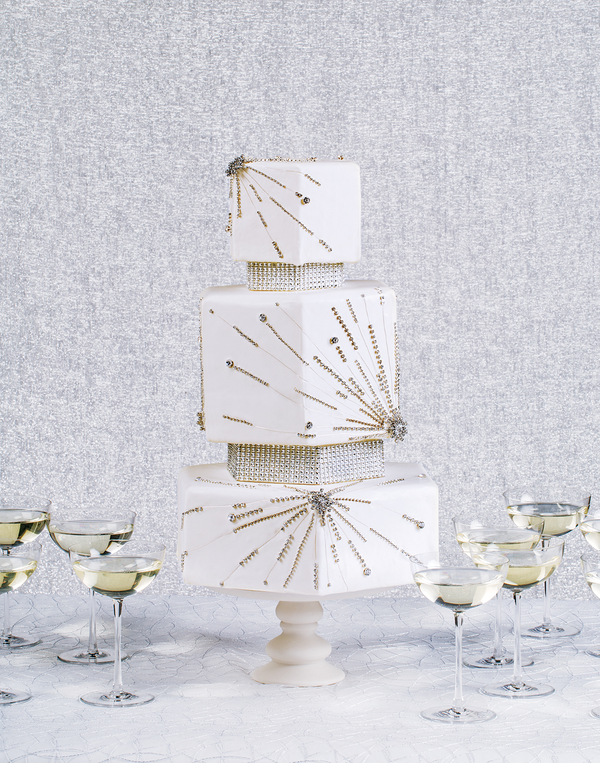 jeweled Wedding Cake