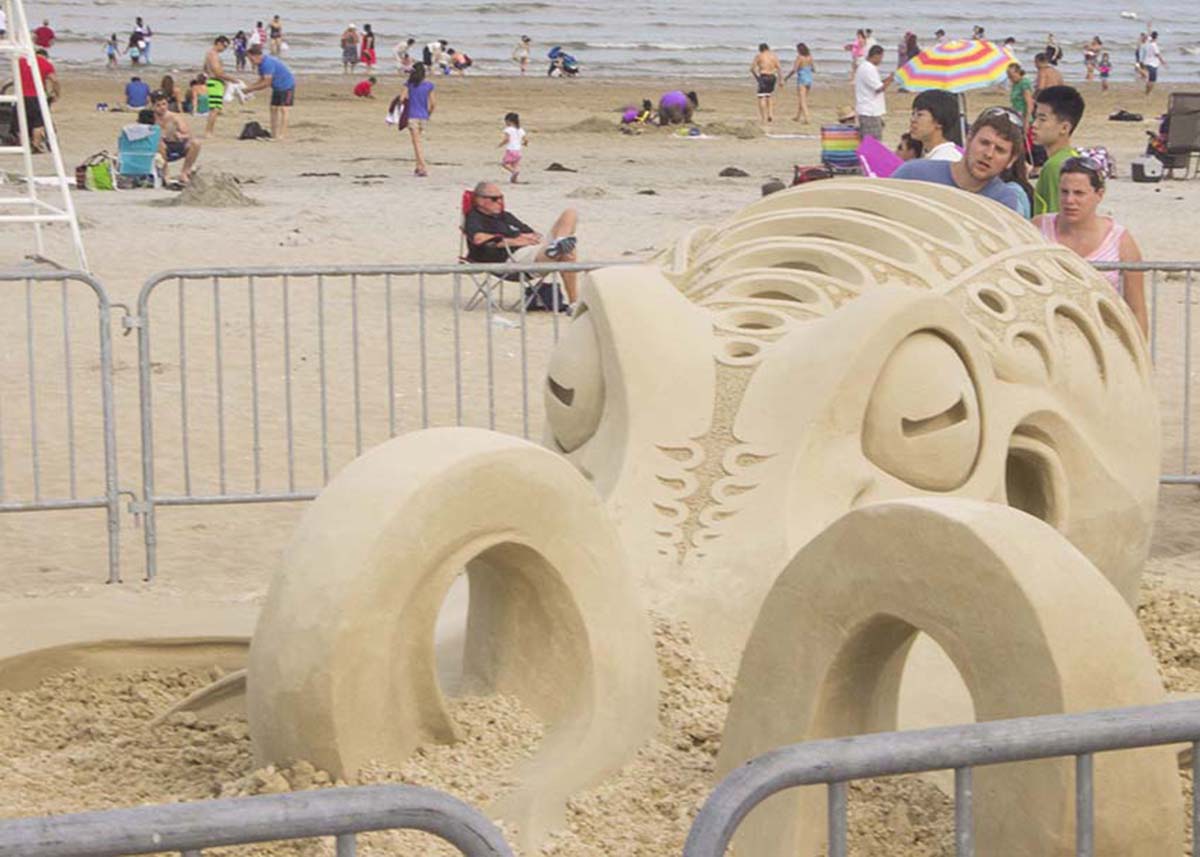 sand sculpting festival
