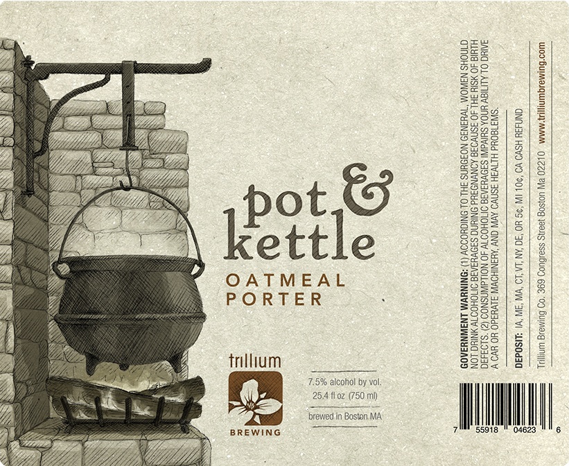 Trillium Pot & Kettle oatmeal porter.
