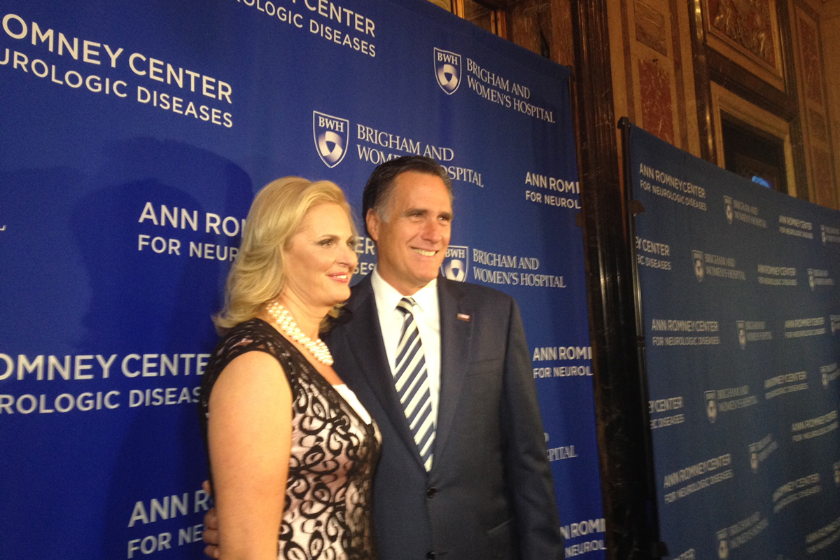 Ann and Mitt Romney 