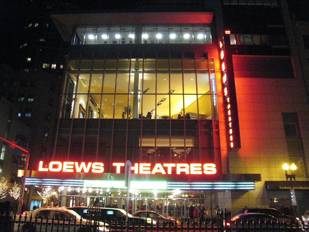 AMC Loews theater by bwchicago on Flickr