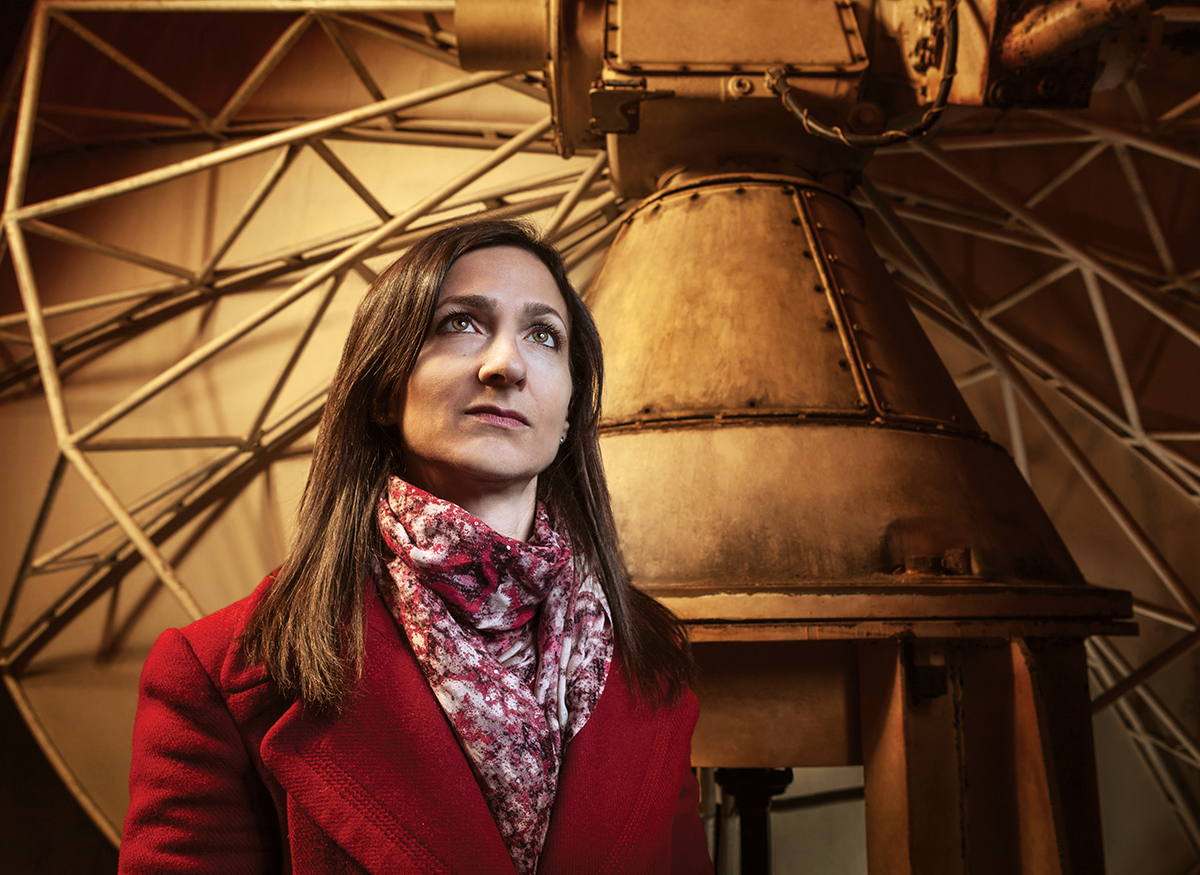 Sara Seager at MIT is among the world's most prominent exoplanet researchers. (Photograph by Trent Bell)