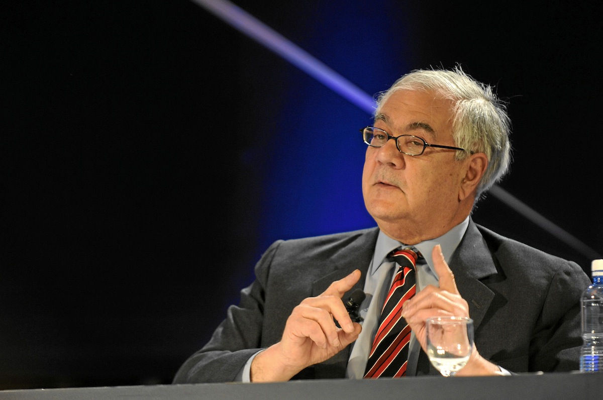 DAVOS/SWITZERLAND, 27JAN10 - Barney Frank, Congressman from Massachusetts (Democrat), 4th District; Chairman, Financial Services Committee, USA captured during the session 'The Next Global Crisis' of the Annual Meeting 2010 of the World Economic Forum in Davos, Switzerland, January 27, 2010 at the Congress Centre. Copyright by World Economic Forum swiss-image.ch/Photo by Michael Wuertenberg
